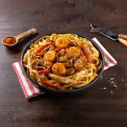 Cajun Shrimp & Chicken Pasta